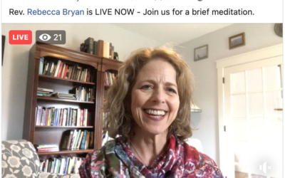 FaceBook Lives with Rev. Rebecca