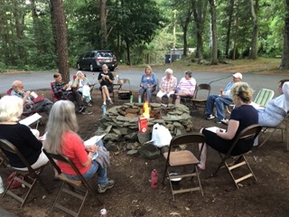 UU Mass Action Host Regional Team Bonfire Gatherings